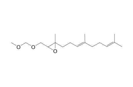 2-[(3E)-4,8-dimethylnona-3,7-dienyl]-3-(methoxymethoxymethyl)-2-methyl-oxirane