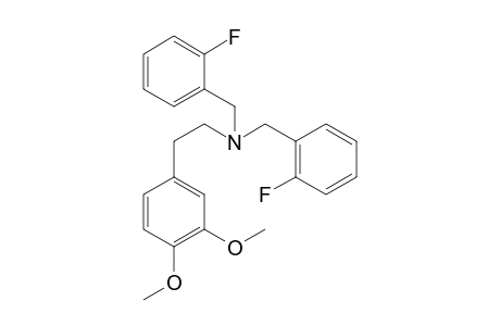 N,N-Bis(2-fluorobenzyl)-3,4-dimethoxybenzeneethanamine