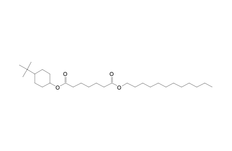 Pimelic acid, 4-(tert-butyl)cyclohexyl dodecyl ester isomer 2