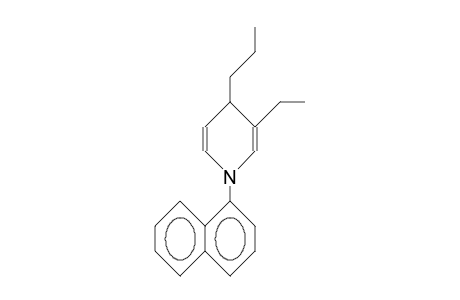 1-(1-Naphthyl)-3-ethyl-4-propyl-1,4-dihydro-pyridine