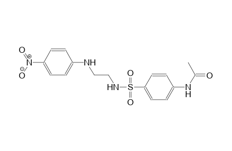 N-[4-({[2-(4-nitroanilino)ethyl]amino}sulfonyl)phenyl]acetamide