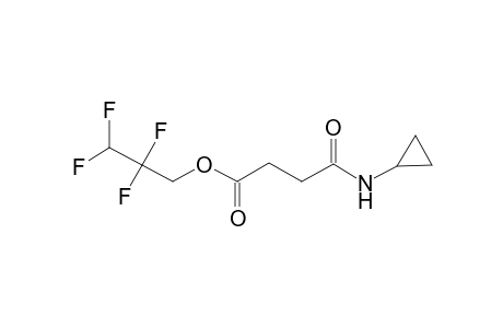 2,2,3,3-Tetrafluoropropyl 4-(cyclopropylamino)-4-oxobutanoate