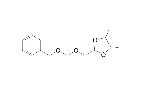 2-[1'-(Benzyloxymethoxy)ethyl]-4,5-dimethyl-[1,3]dioxolane