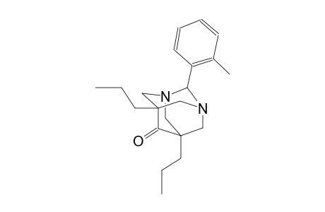 2-(2-methylphenyl)-5,7-dipropyl-1,3-diazatricyclo[3.3.1.1~3,7~]decan-6-one
