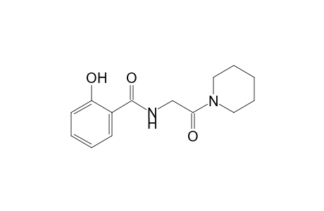 N-[(piperidinocarbonyl)methyl]salicylamide