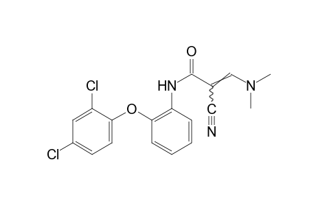 2-cyano-2'-(2,4-dichlorophenoxy)-3-(dimethylamino)acrylanilide