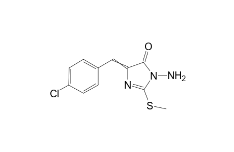 3-Amino-5-[(4-chlorophenyl)methylene]-2-methylsulfanyl-imidazol-4-one