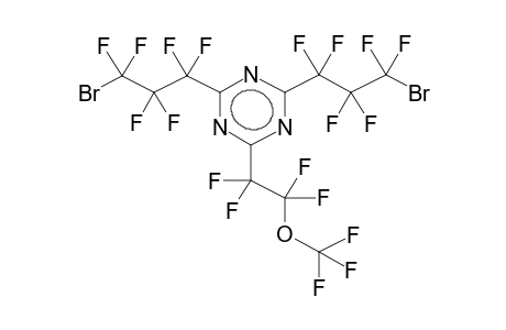2-(PERFLUORO-2'-METHOXYETHYL)-4,6-BIS(3-BROMOPERFLUOROPROPYL)-1,3,5-TRIAZINE