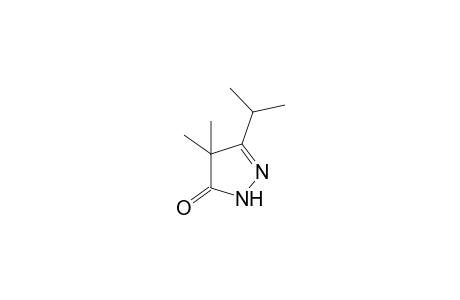 4,4-dimethyl-3-isopropyl-2-pyrazolin-5-one