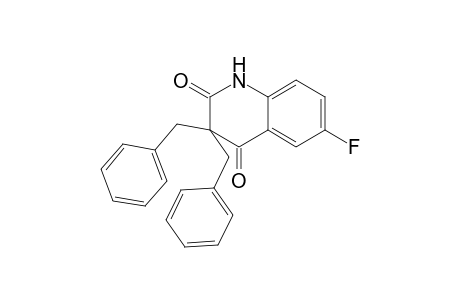 3,3-Dibenzyl-6-fluoro-1H-quinoline-2,4-dione