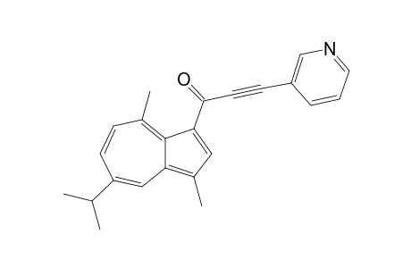 1-[3,8-Dimethyl-5-(propan-2-yl)azulen-1-yl]-3-(pyridin-3-yl)prop-2-yn-1-one