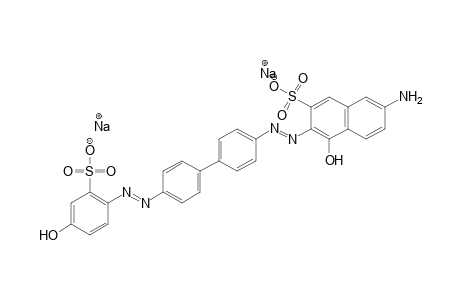 1-Phenol-3-sulfoacid[-benzidine-](alk.) J=acid