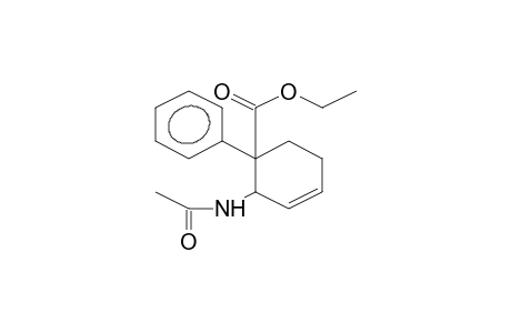 1-(acetylamino)-2-phenyl-2-(ethoxycarbonyl)-5-cyclohexene
