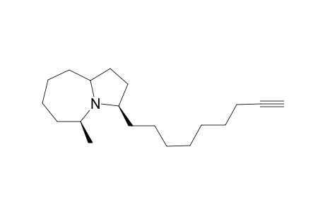 (3R,5S)-5-Methyl-3-non-8-ynyl-octahydro-pyrrolo[1,2-a]azepine