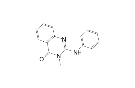 2-Anilino-3-methyl-4-quinazolinone