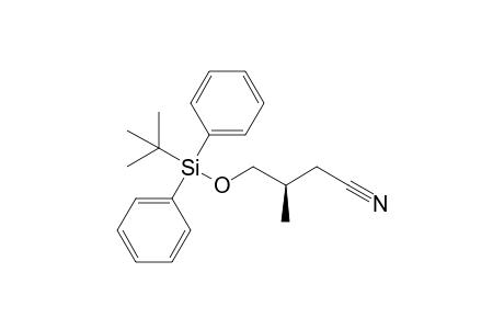 (R)-4-(t-Butyldiphenylsilyloxy)-3-methylbutanenitrile