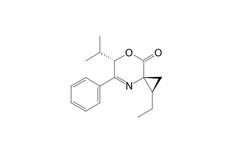 (1R,3S,6S)-6-Isopropyl-1-ethyl-7-phenyl-5-oxa-8-azaspiro[2.5]oct-7-en-4-one