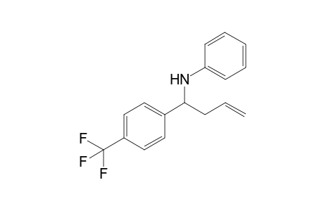 N-(1-(4-(trifluoromethyl)phenyl)but-3-enyl)aniline