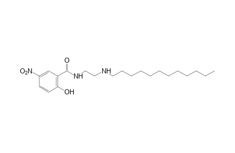 N-[2-(dodecylamino)ethyl]-5-nitrosalicylamide
