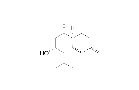 (4R,6S)-2-Methyl-6-((R)-4'-methylidenecyclohex-2'-en-1'-yl)-hept-2-en-4-ol