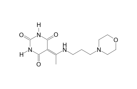 5-(1-{[3-(4-morpholinyl)propyl]amino}ethylidene)-2,4,6(1H,3H,5H)-pyrimidinetrione