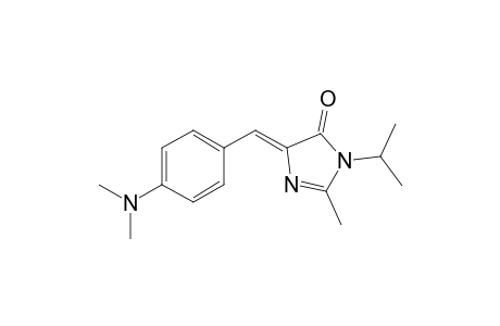 2-Methyl-1-isopropyl-4-(4-(dimethylamino)benzylidene)imidazolin-5-one
