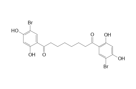 1,8-BIS(5-BROMO-2,4-DIHYDROXYPHENYL)-1,8-OCTANEDIONE
