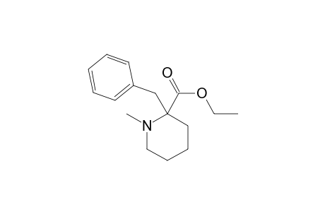 2-BENZYL-2-ETHOXYCARBONYL-1-METHYL-PIPERIDINE