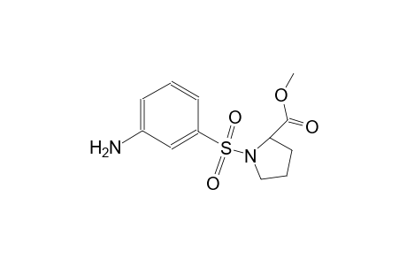 proline, 1-[(3-aminophenyl)sulfonyl]-, methyl ester
