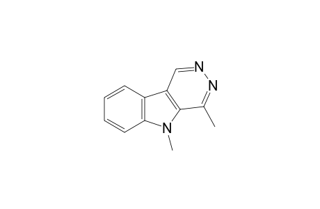 Dimethyl-5H-pyridazino[4,5-b]indole