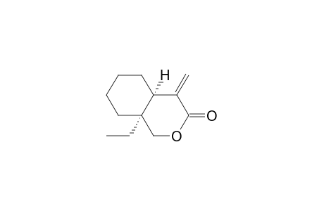 3H-2-Benzopyran-3-one, 8a-ethyloctahydro-4-methylene-, cis-