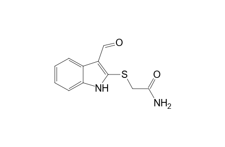 2-[(3-formyl-1H-indol-2-yl)sulfanyl]acetamide