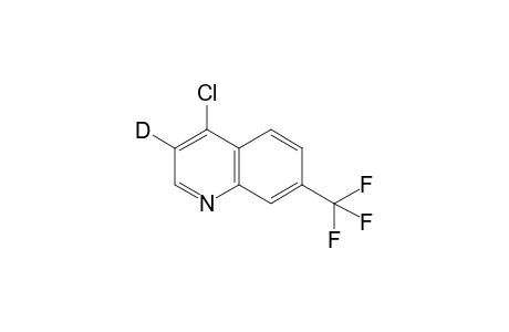 4-Chloro-7-trifluoromethylquinoline-3-d