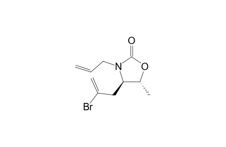 5-Methyl-3-allyl-4-(bromoallyl)-1,3-oxazolidin-2-one