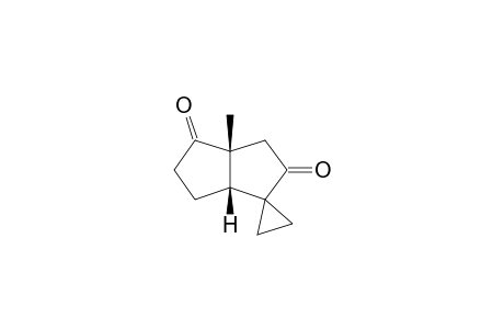 (3aR,6aR)-6a-methylspiro[2,3,3a,6-tetrahydropentalene-4,1'-cyclopropane]-1,5-dione