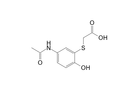 Acetic acid, [[5-(acetylamino)-2-hydroxyphenyl]thio]-