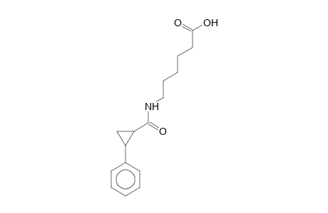 6-(2-Phenyl-1-cyclopropanecarboxamido)hexanoic acid
