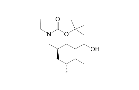 (2S,4S)-(+)-tert-Butyl N-Ethyl-N-[2-(3-hydroxypropyl)-4-methyl]carbamate