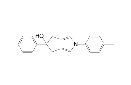5-Phenyl-2-(p-methylphenyl)-2,4,5,6-tetrahydrocyclopenta[c]pyrrol-5-ol