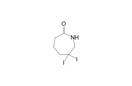 6,6-Diiodoazepan-2-one