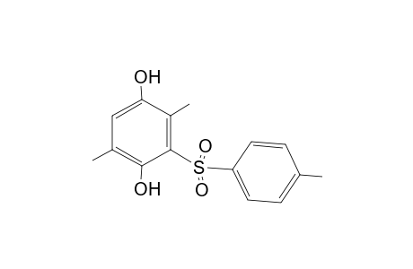 2,5-Dimethyl-3-(4-methylphenylsulfonyl)-1,4-hydroquinone