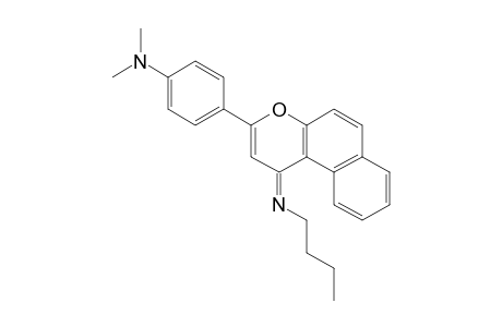 Benzenamine, 4-[1-(butylimino)-1H-naphtho[2,1-b]pyran-3-yl]-N,N-dimethyl-