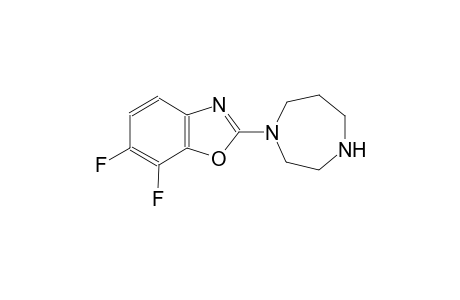 1,3-Benzoxazole, 6,7-difluoro-2-(hexahydro-1H-1,4-diazepin-1-yl)-