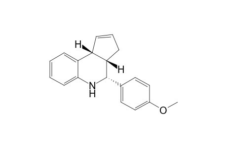 (3aSR,4RS,9bRS)-4-(Methoxyphenyl)-3a,4,5,9b-tetrahydro-3Hcyclopenta[c]quinoline
