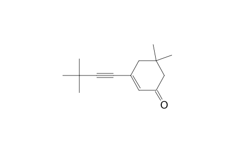 2-Cyclohexen-1-one, 3-(3,3-dimethyl-1-butynyl)-5,5-dimethyl-