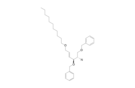 (E)-2-AMINO-1,3-DI-O-BENZYL-2,4,5-TRIDEOXY-6-O-UNDECYL-D-ERYTHRO-HEX-4-ENITOL