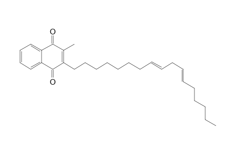 2-((8E,11E)-Heptadeca-8,11-dienyl)-3-methylnaphthalene-1,4-dione