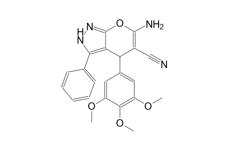 pyrano[2,3-c]pyrazole-5-carbonitrile, 6-amino-2,4-dihydro-3-phenyl-4-(3,4,5-trimethoxyphenyl)-