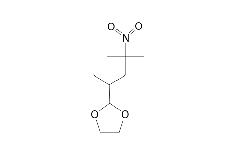 2-(Dioxolan-2-yl)-4-methyl-4-nitropentane