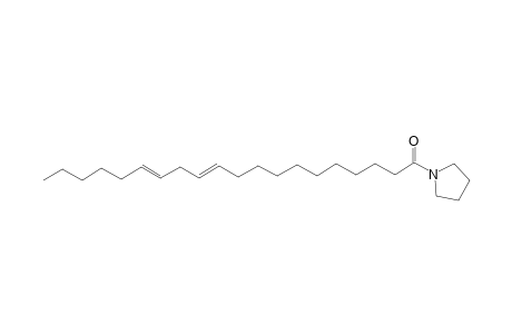 Pyrrolidine, 1-(1-oxo-11,14-eicosadienyl)-